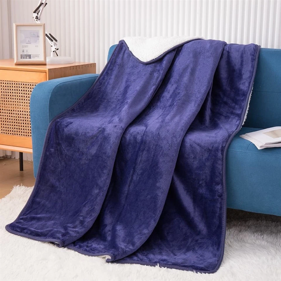 Fleece Blanket With Waterproof Backing factory